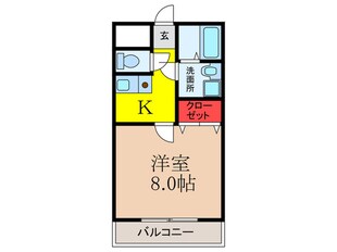 グランシャリオの物件間取画像